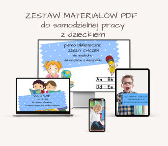 Materiały pdf do samodzielnej pracy z dzieckiem dla rodziców